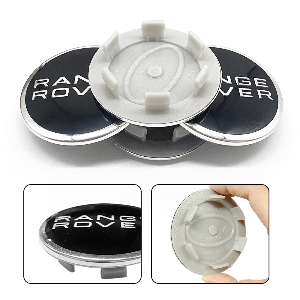 4pcs  63mm Wheel Center Hub Caps for 1999-2019 Range Rover 