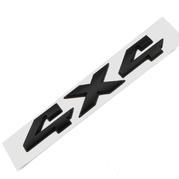 Dodge RAM 1500 2013-2018 Emblem Badge Ram 1500 4X4 5.7 Liter HEMI 3D Sticker Decal Matte Black Red 5PCS SET