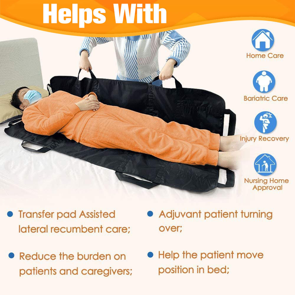 Positioning Pad Patient Transfer Bed Pad Draw Sheet Lift Sliding Hospital Bed