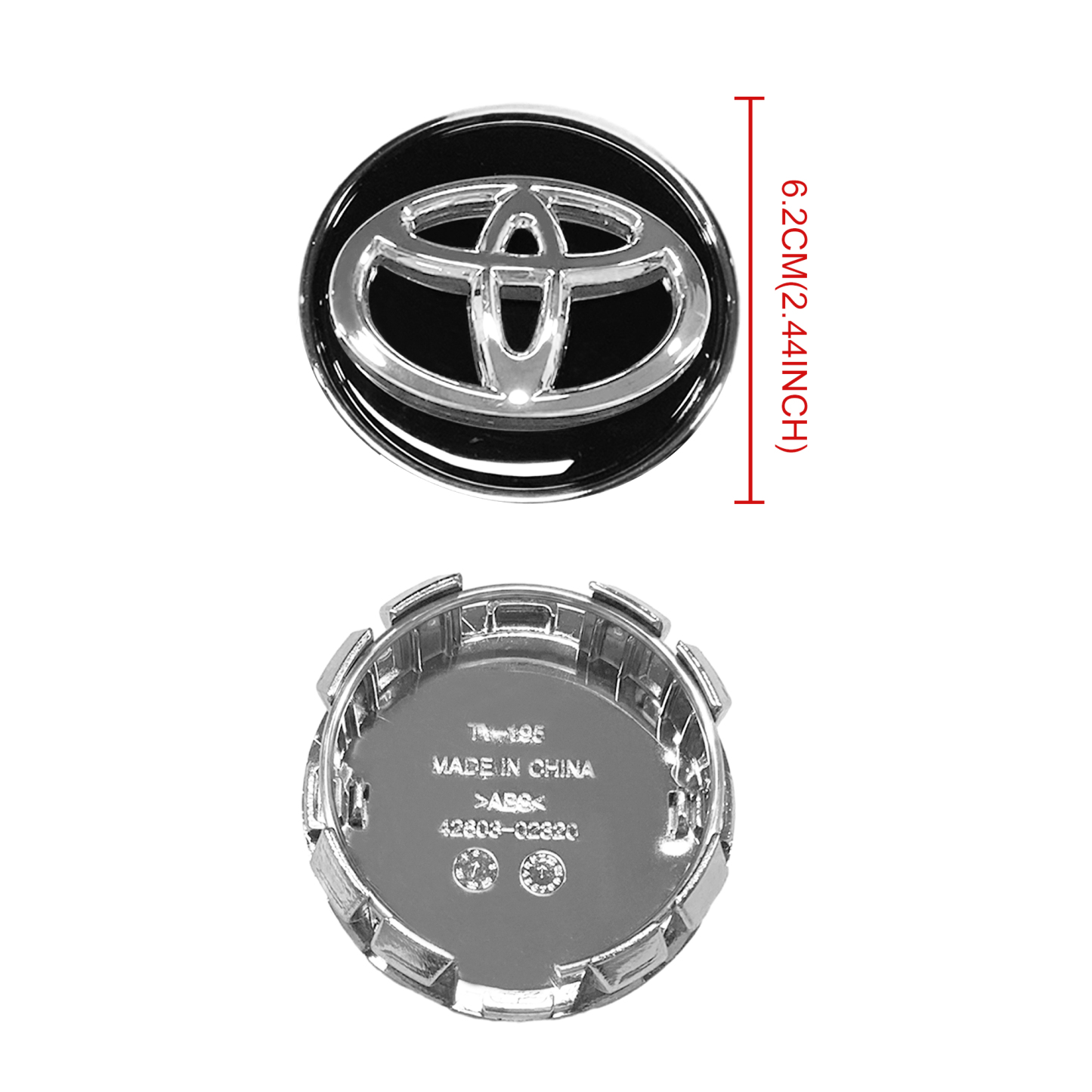 62mm Wheel Center Cap for Toyota Corolla 2014-2016 | Replaces OE# 42603-02320