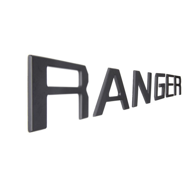 2019-2022 Ranger Letter ABS Matte Black Ford VKB3Z-9942528-B