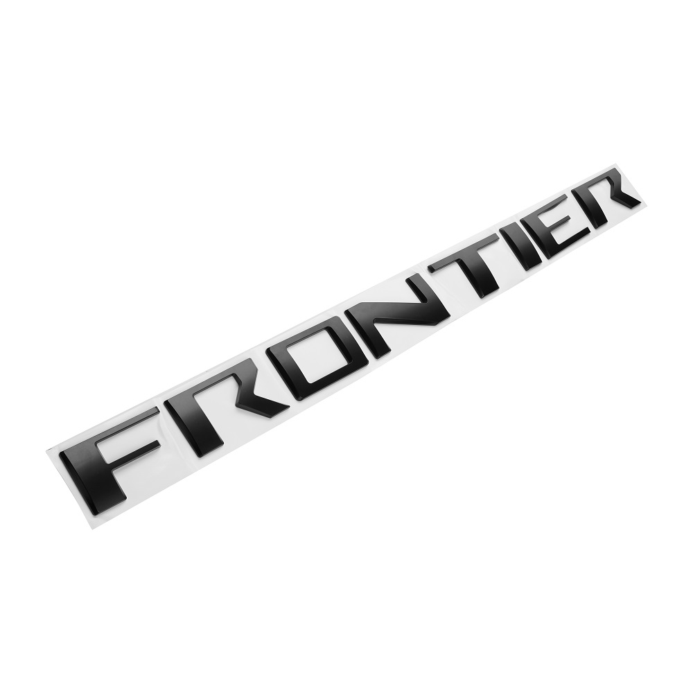 2022-2026 Frontier ABS Tailgate Insert Letters Matte Black Nissan T99G8-9BU1B