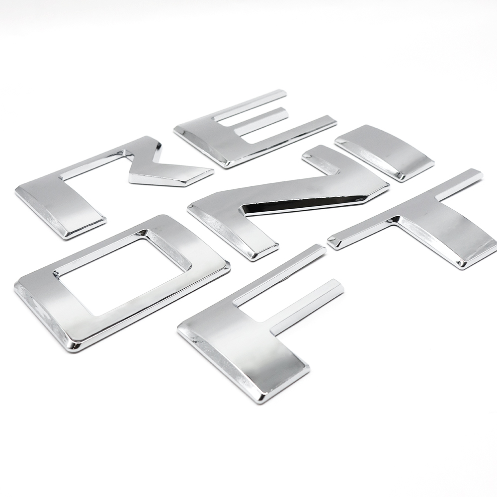 2022-2026 Frontier Chrome Tailgate Insert Letters Gloss Silver Nissan T99G8-9BU1B