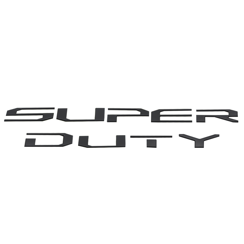 2023-2025 Super Duty Silicone Tailgate Letter Matte Black VPC3Z-9942528-HA