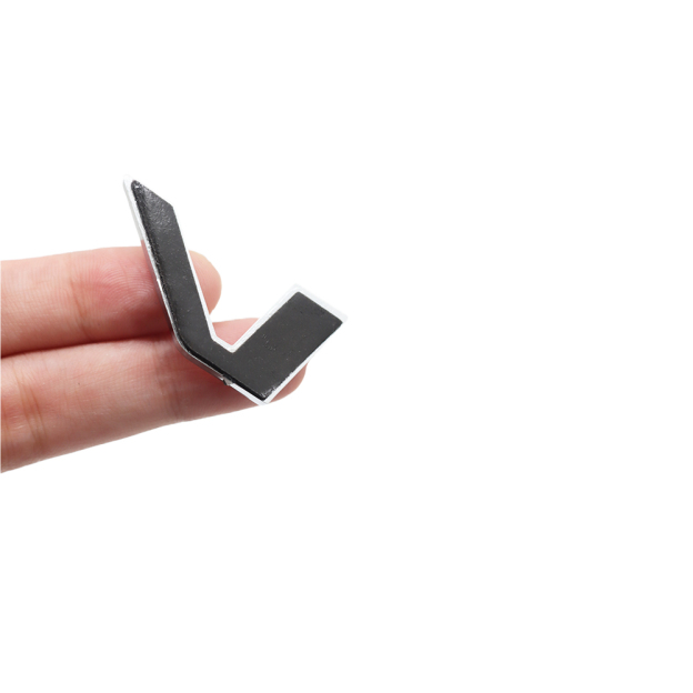 1Pcs 2015-2021 Civic ABS Plastics Rear Adhesive Letter Matte Black Honda 75722-TBA-A00