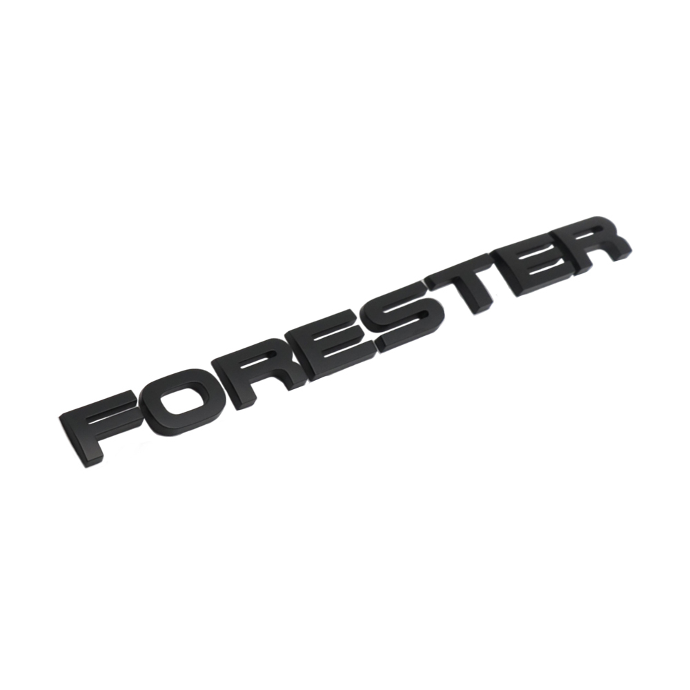 1PC 2009-2018 Forester Plastic Rear Liftgate Letter Matte Black Subaru 93079FJ050