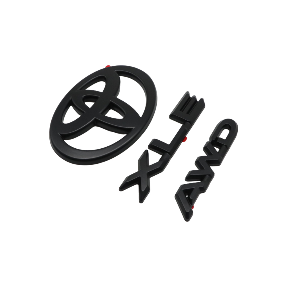  2024 2025 Grand Highlander XLE AWD Emblem Overlay Matte Black Toyota PT948-48244-02