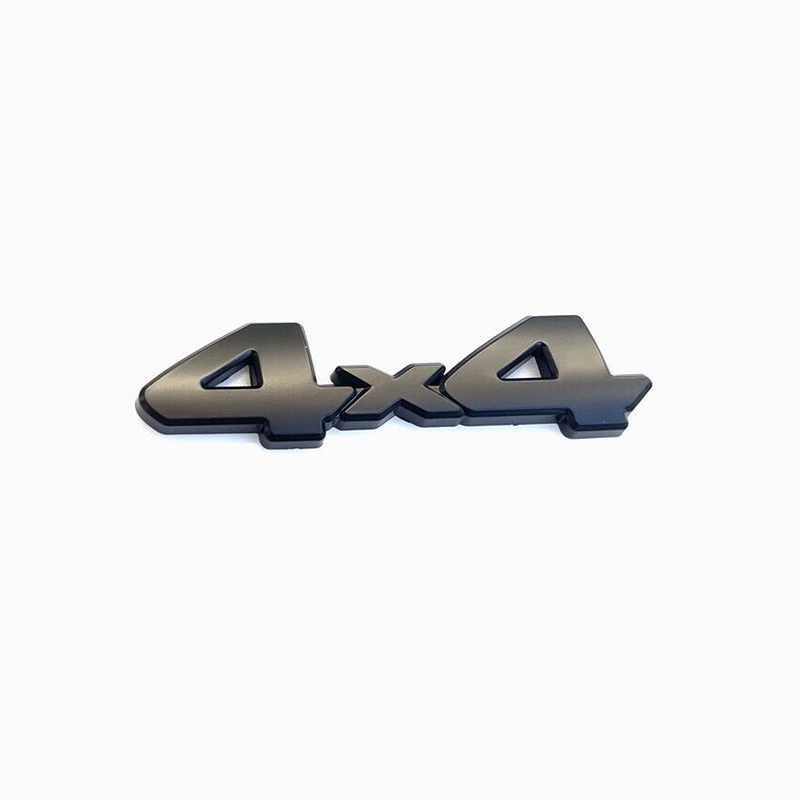 4PCS 2016-2023 Tacoma Emblem Overlay 3D Badge Letters Kit SR5 V6 4x4 Matte Blackout Toyota