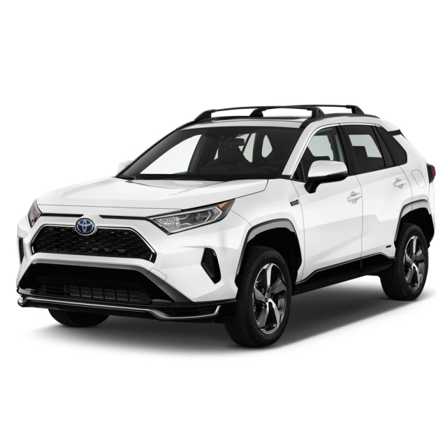 8pcs 2021-2024 RAV4 Prime XSE AWD Emblem Overlay Gloss Blackout Toyota
