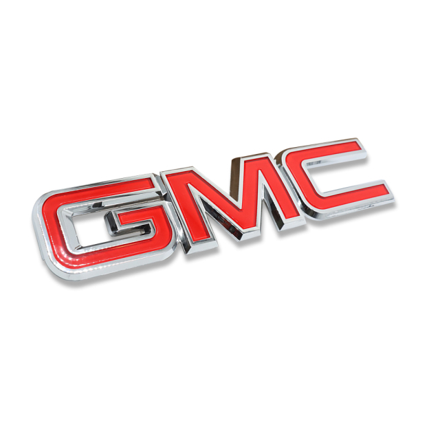 1Pc 2017-2014 Yukon Yukon XL Acadia Plastic Front Grille Emblem Gloss Red GMC 15126352
