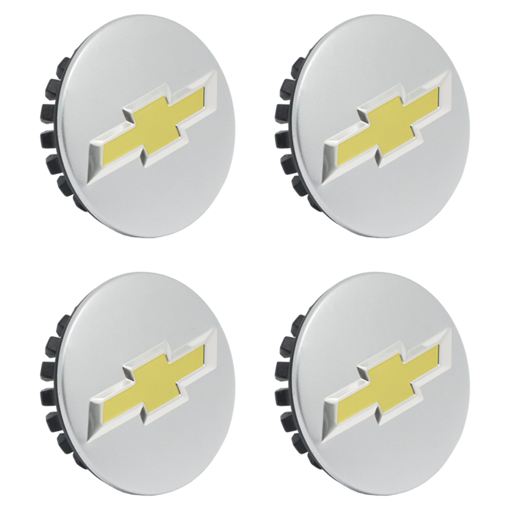4PCS Cruze Equinox Impala Malibu Trax Volt Plastic 58mm Wheel Center Caps Chevrolet 9594156