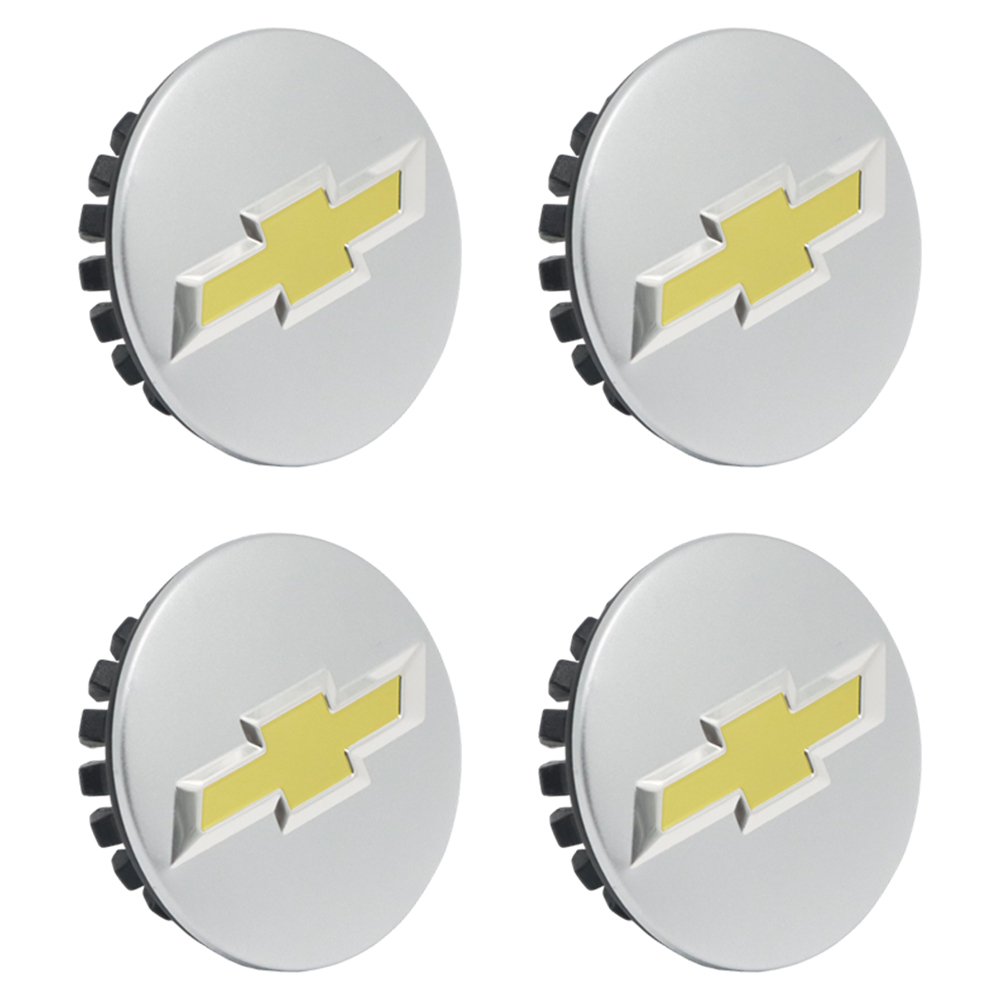 4PCS Cruze Equinox Impala Malibu Trax Volt Plastic 58mm Wheel Center Caps Chevrolet 9594156