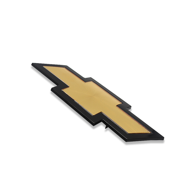 2003-2024 Express 1500 2500 3500 Plastic Bowtie Front Grille Emblem Black Gold Chevrolet 25727580