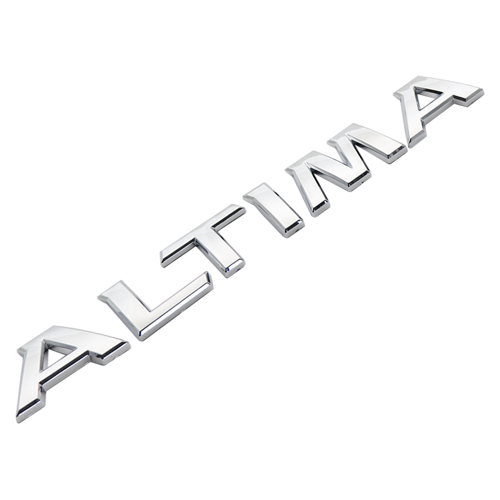2022-2025 ALTIMA Tailgate Badge ABS Chrome Nissan 84895-9HF1A Self-Adhesive Decal Nameplate