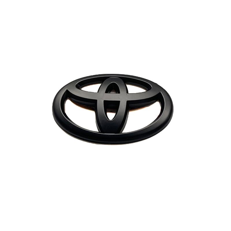 1PC Rav4 C-HR Camry Corolla Matrix Logo Emblem Overlay Kit Rear Liftgate Matte Blackout Toyota