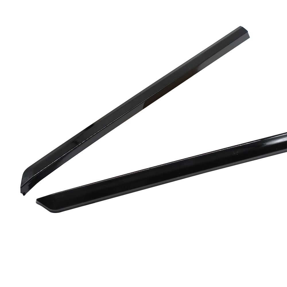 2PCS 2020-2023 4Runner ABS Plastic Front Grill Trim Insert Strip Gloss Black Toyota