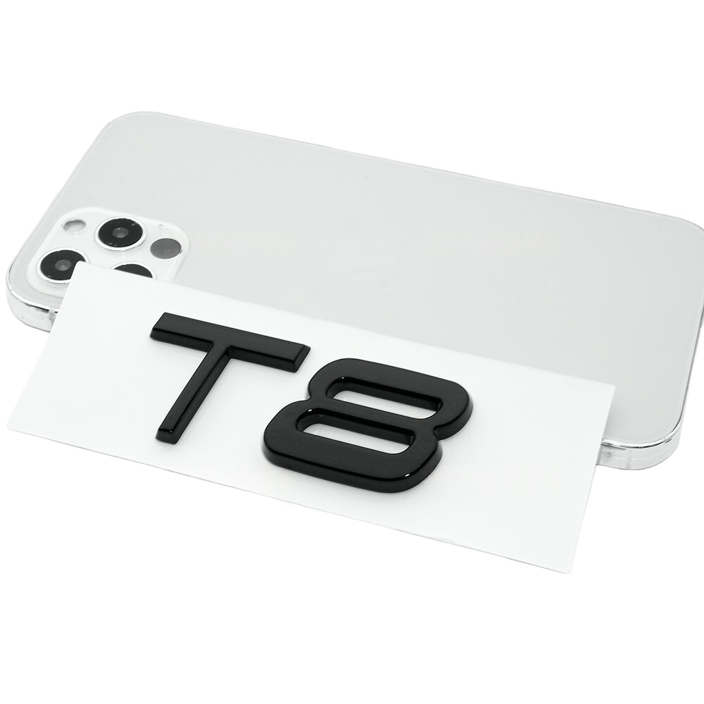 2011-2022 S90 ABS T8 Tailgate Letter Gloss Black Volvo 32328061