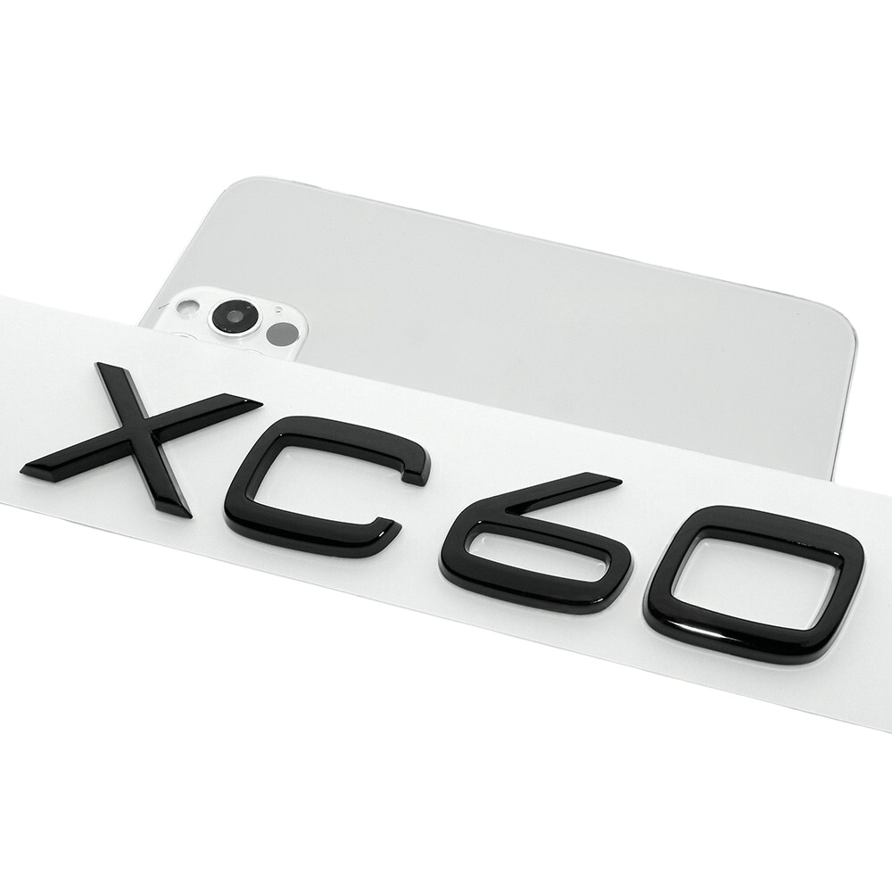 2010-2012 XC60 ABS AWD Tailgate Letter Gloss Black Volvo 30778800