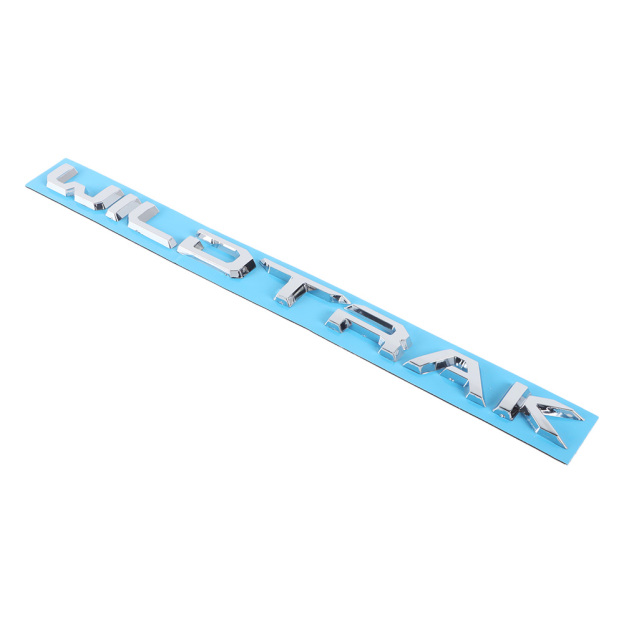 2022-2024 WILDTRAK RANGER Chrome Rear Tailgate Letter Gloss Silver Ford N1WZ16720N