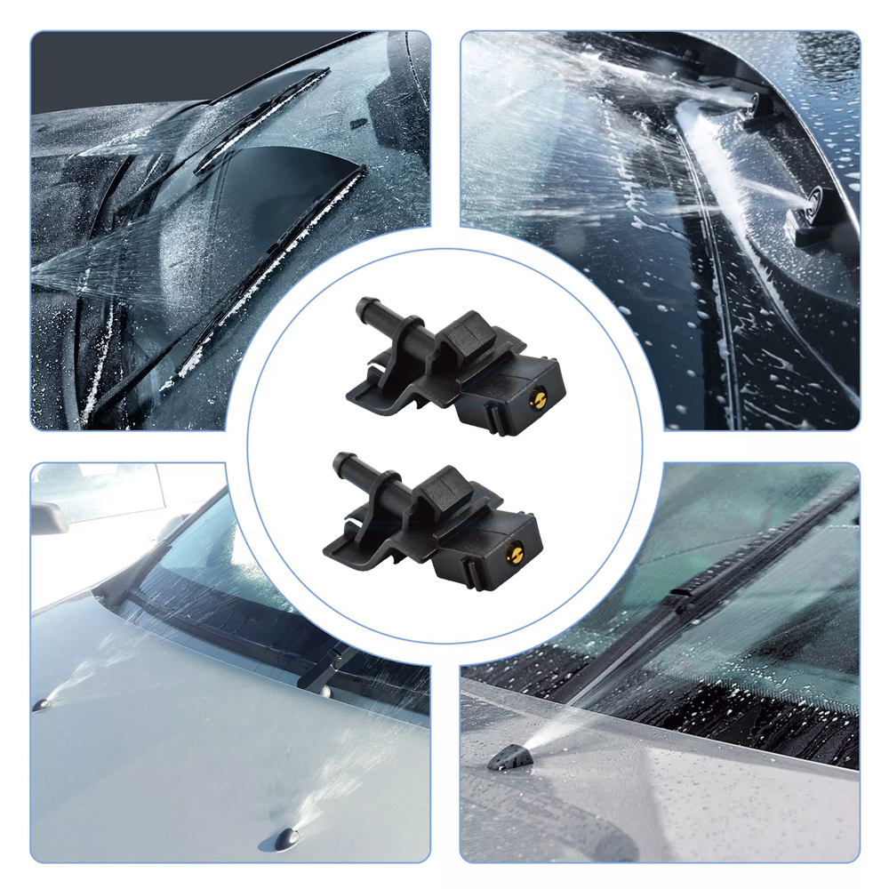 2Pack Windshield Washer Nozzle Spray Jet 85381-0T030 For 2013-2019 Toyota Avalon Sienna