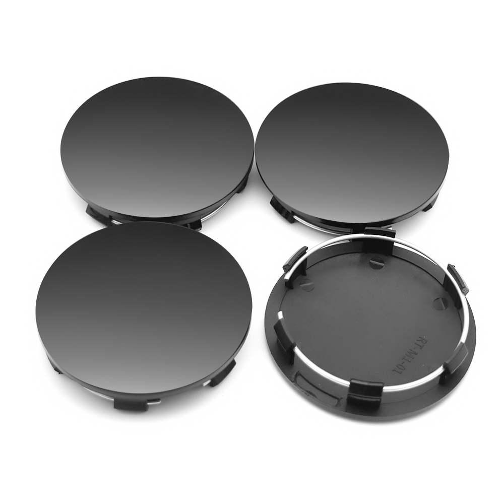 88963143 4Pcs Gloss Black 83mm Wheel Center Caps For Suburban Tahoe 14-24