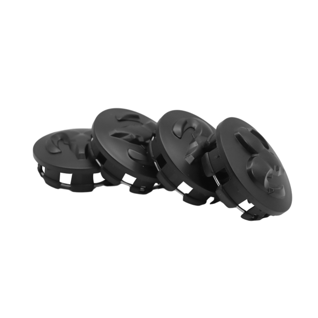 63MM Dodge RAM 1500 2013-2019 Wheel Center Caps Rim Center Hub Cover Matte Black 4PCS SET 