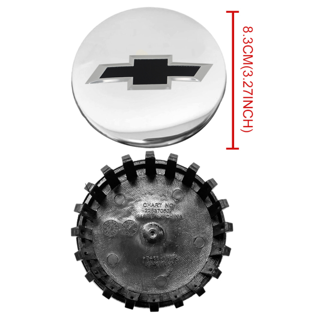 2014-2020 For Chevrolet Silverado 1500 / Tahoe / Suburban Center Caps – 4PC Set