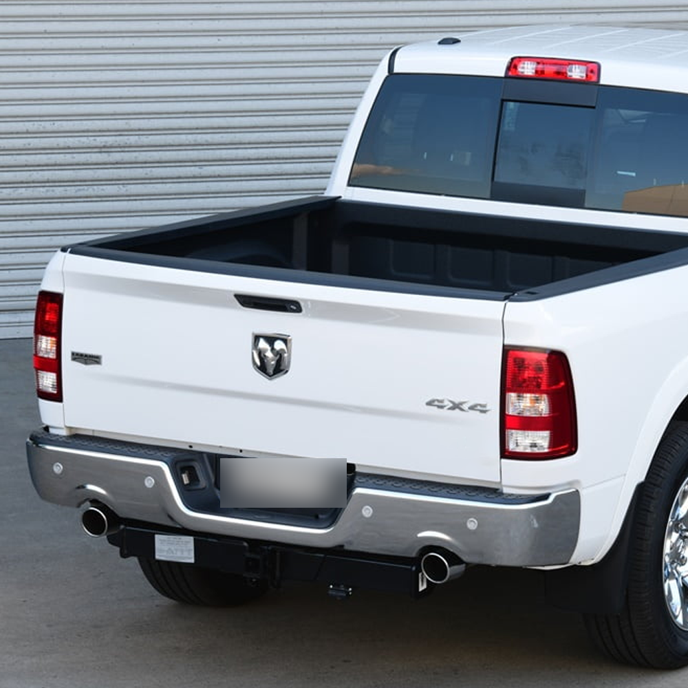 For 2013-2018 RAM 1500 2500 3500 ABS Rear Tailgate Ram Head Grill Emblem Gloss Black Dodge 68245542AE