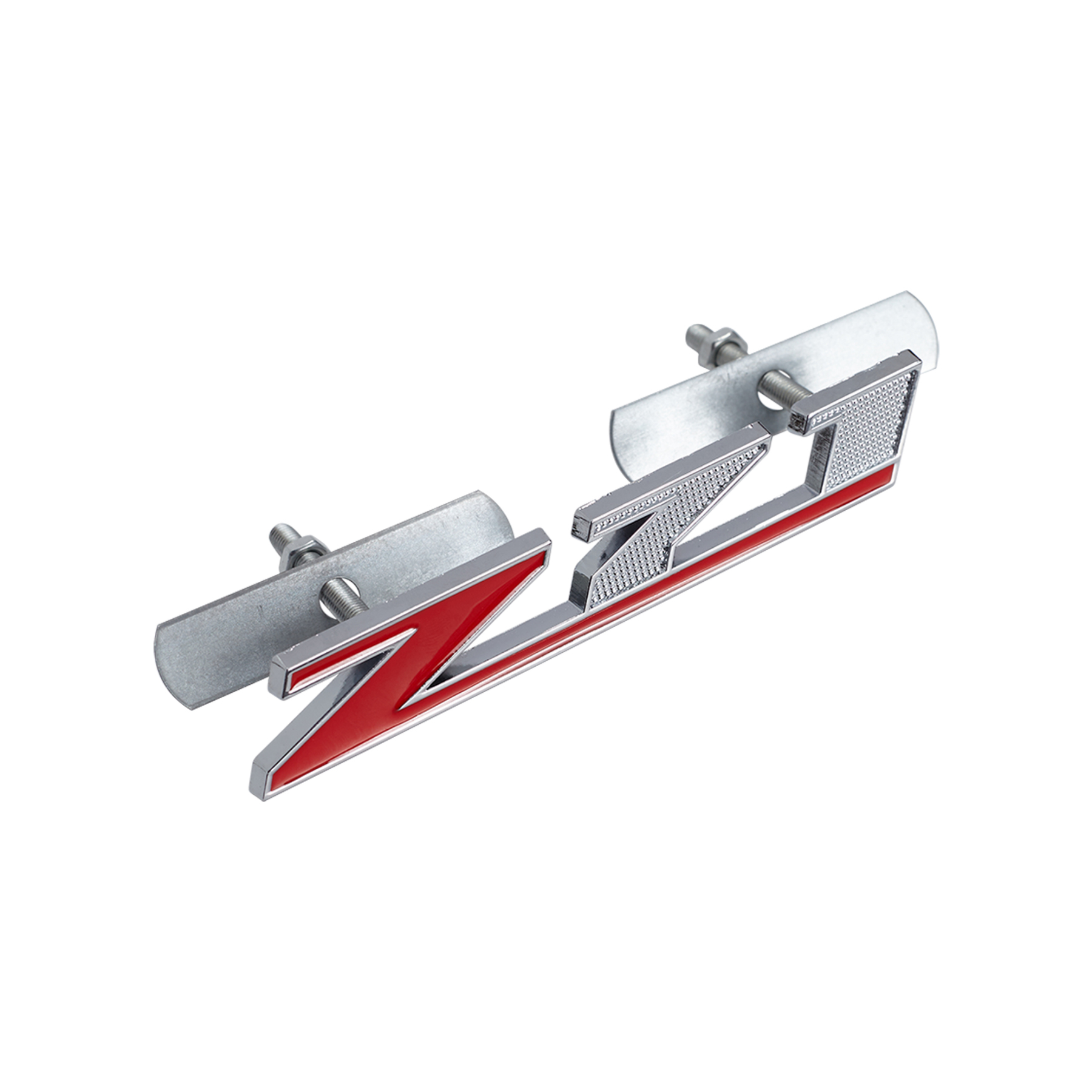 1PC Silverado Tahoe Colorado Suburban Zinc Alloy Z71 Front Grille Badge Bolt On Chevrolet