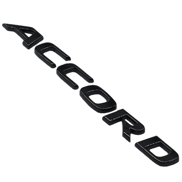 2Pcs 2018-2021 Accord ABS Plastics Rear Adhesive Letter Gloss Black Honda 08F20-TVA-100
