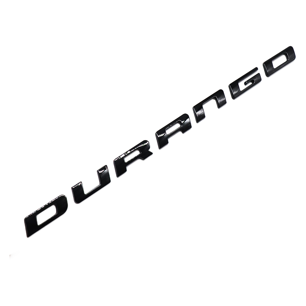2011-2024 Durango ABS Tailgate Letter Gloss Black Dodge Decal Nameplate