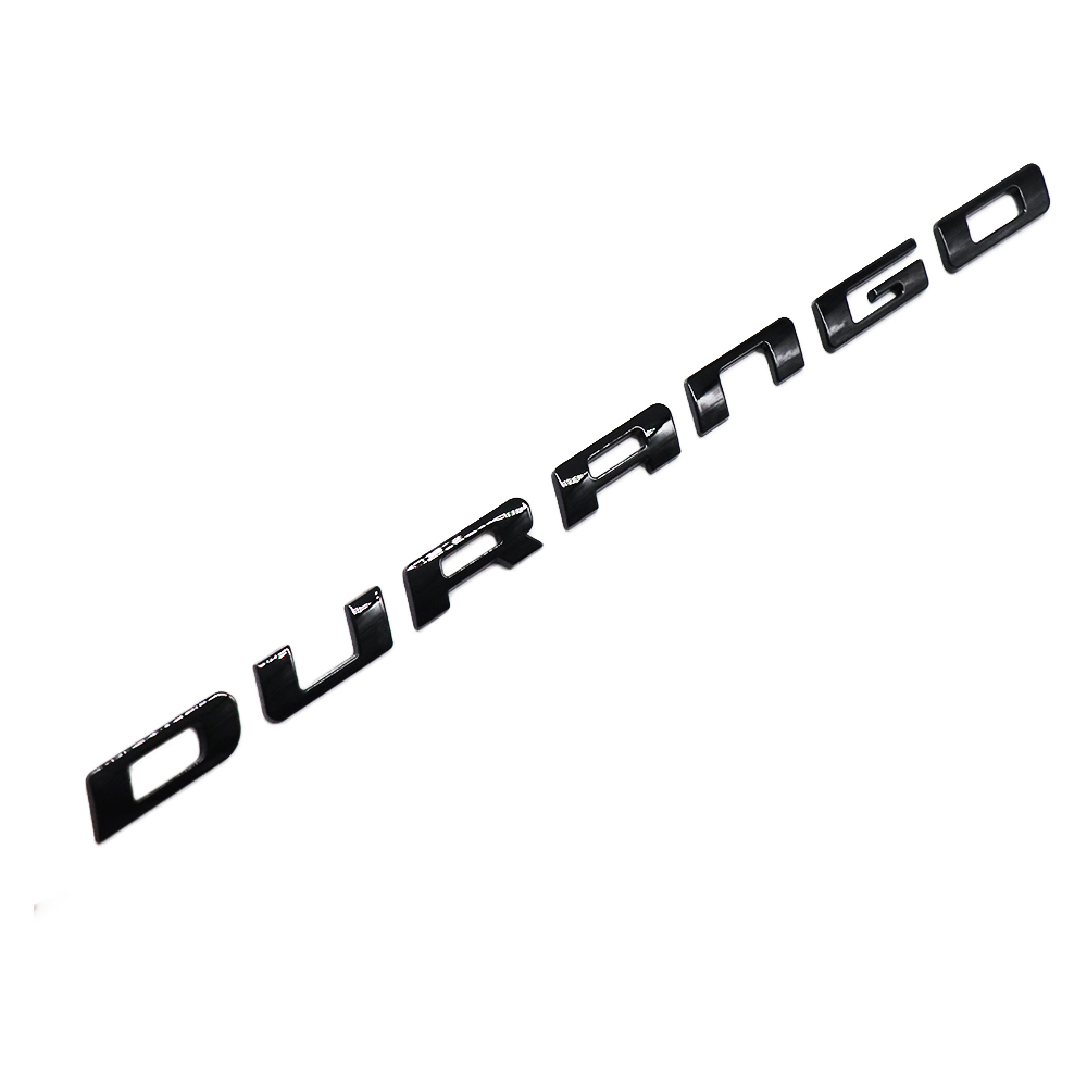 2011-2024 Durango ABS Tailgate Letter Gloss Black Dodge Decal Nameplate