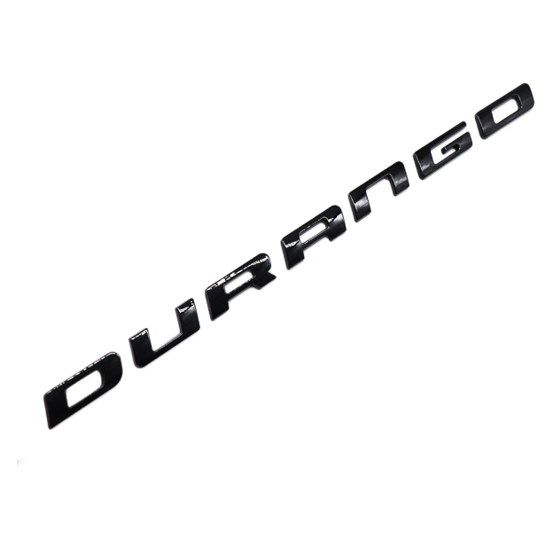 2011-2024 Durango ABS Tailgate Letter Gloss Black Dodge Decal Nameplate