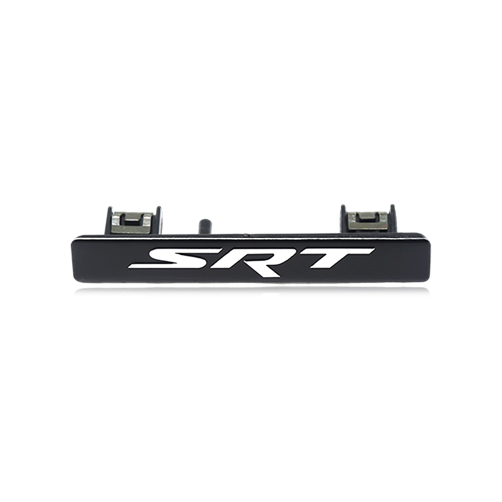 2015-2017 Charger ABS SRT Dash Badge Black Chrome Dodge 68270827AA Decal Nameplate