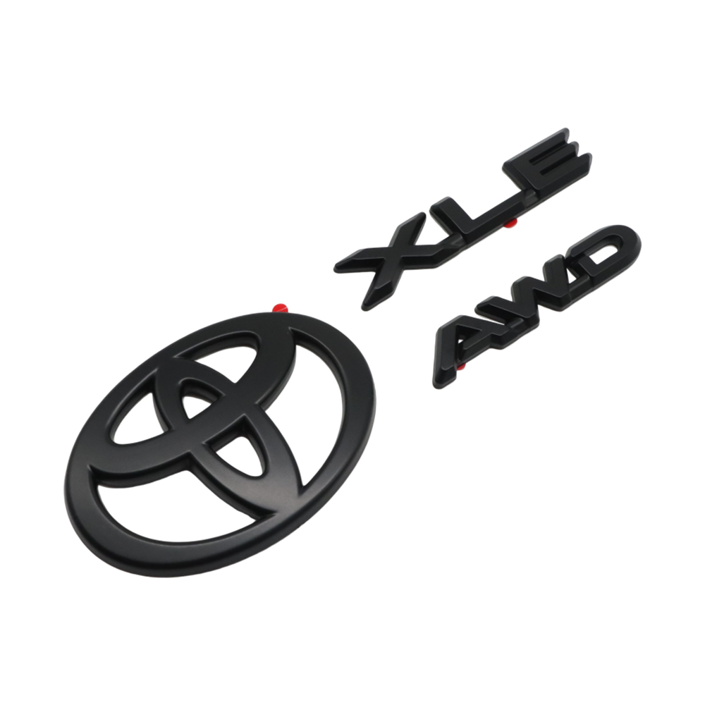  2024 2025 Grand Highlander XLE AWD Emblem Overlay Matte Black Toyota PT948-48244-02