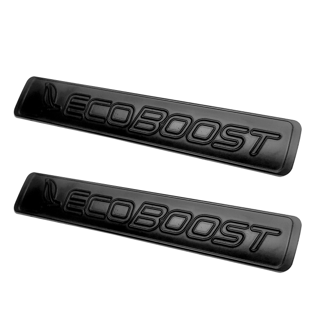 2011-2026 F-150 Mustang Explorer Ranger EcoSport Metal EcoBoost Fender Badge Black Ford Decal Nameplate