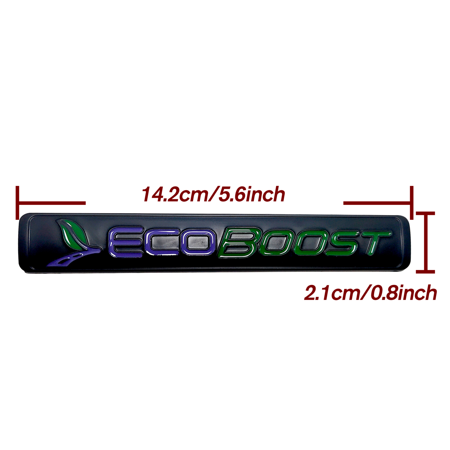2011-2026 F-150 Mustang Explorer Ranger EcoSport Metal EcoBoost Fender Badge Black Green Ford Decal Nameplate