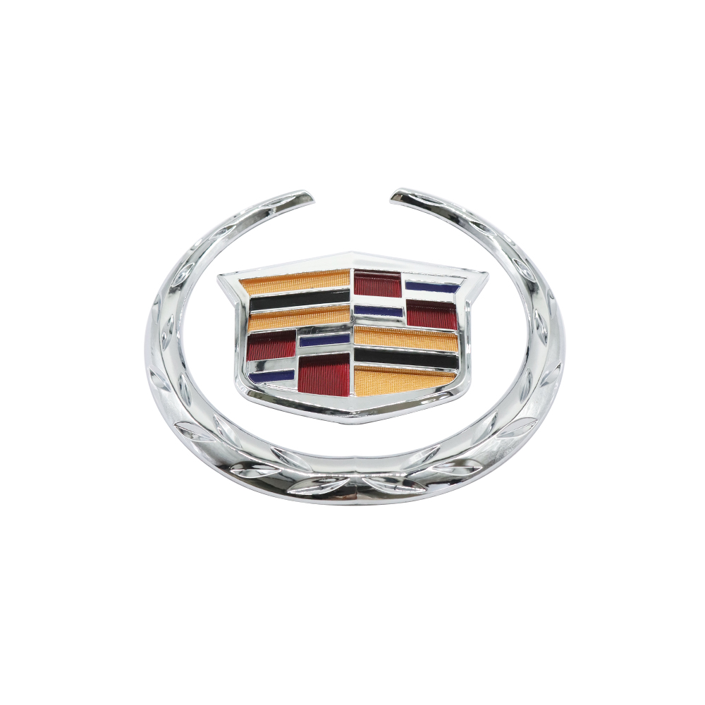 1Pc Escalade SRX CTS CT6 ATS ABS Plastic Front Grille Emblem Chrome Cadillac 