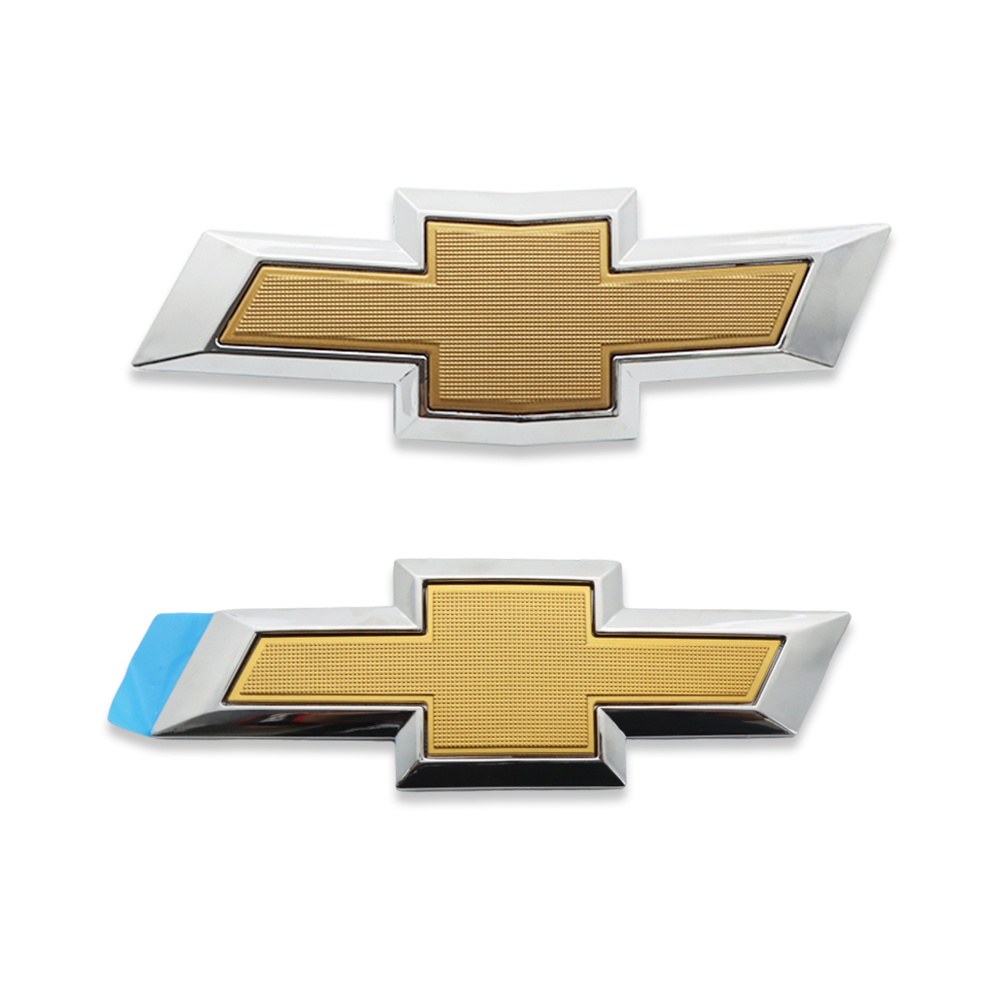 2PCS 2016-2018 Malibu Plastic Front Bumper Grille Emblem Gold Chevrolet 84337320
