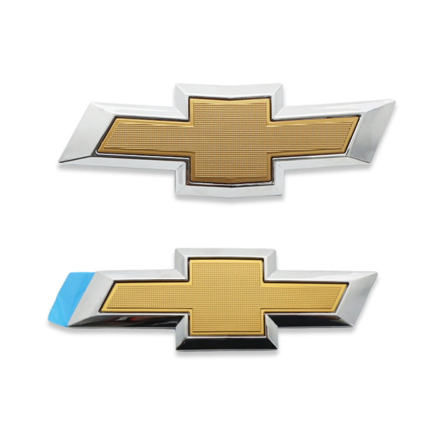 2PCS 2016-2018 Malibu Plastic Front Bumper Grille Emblem Gold Chevrolet 84337320