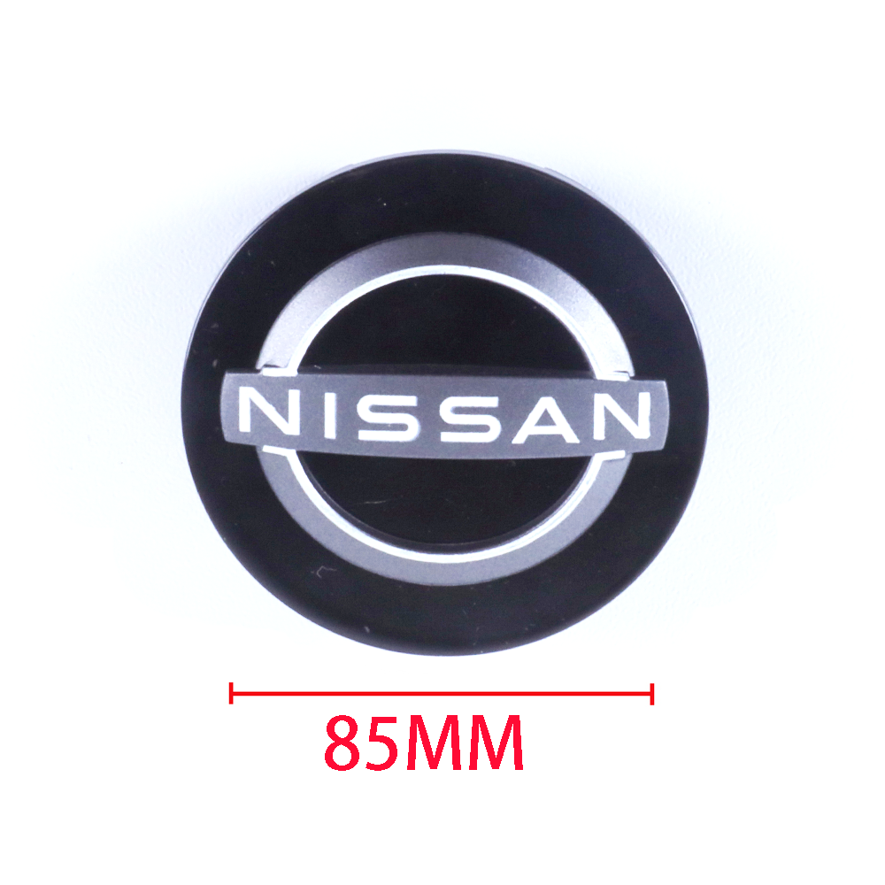 4PCS 85mm For 2004-2024 ARMADA TITAN Wheel Center Hub Caps Black Gloss 40342-6JL0A