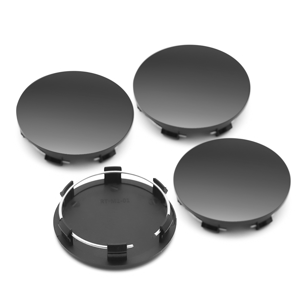 88963143 4Pcs Gloss Black 83mm Wheel Center Caps For Suburban Tahoe 14-24