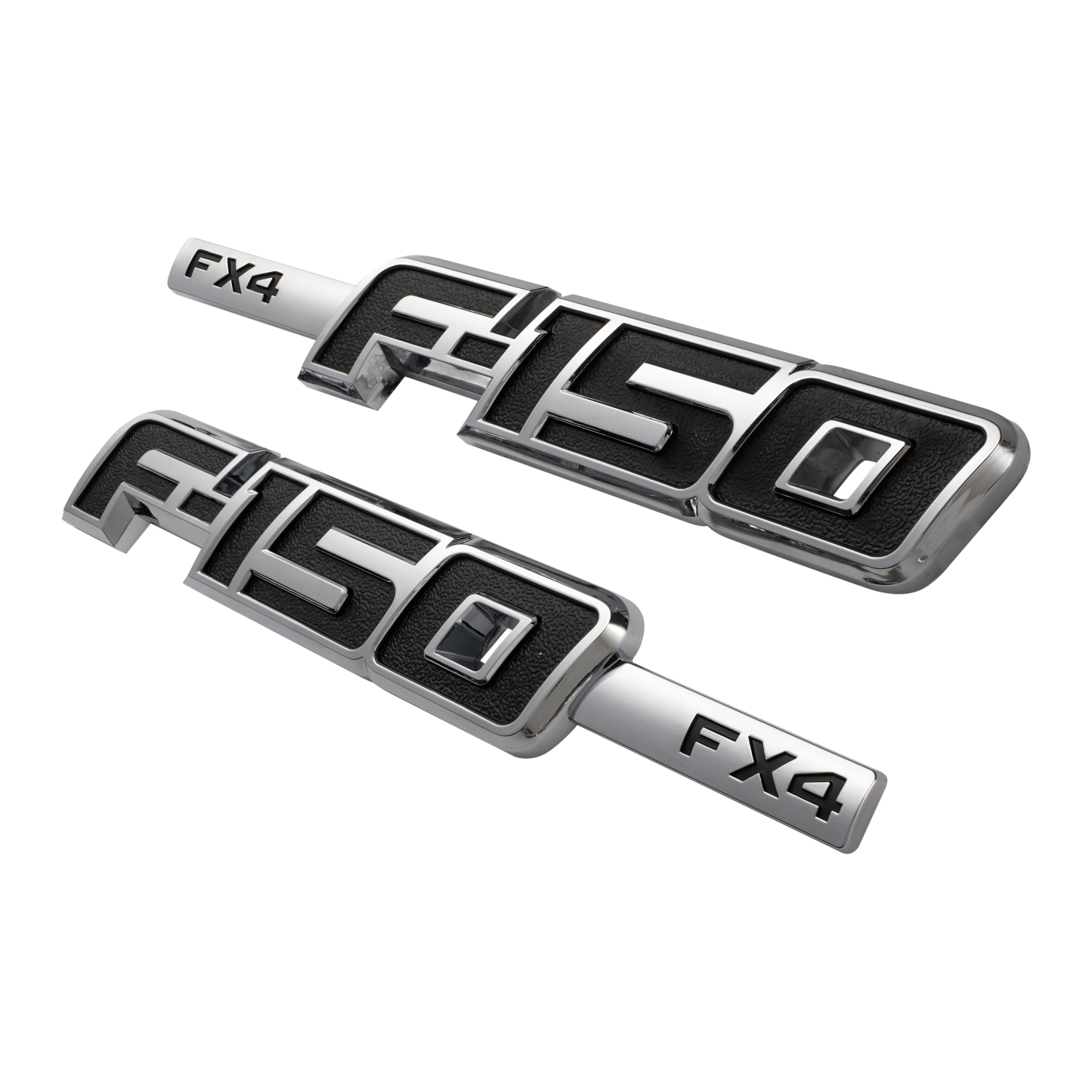 Ford F-150 FX4 2009-2014 Drivers Side Fender emblems Badges Door Letters 3D Raised Sticker Decal Nameplate 2PCS SET