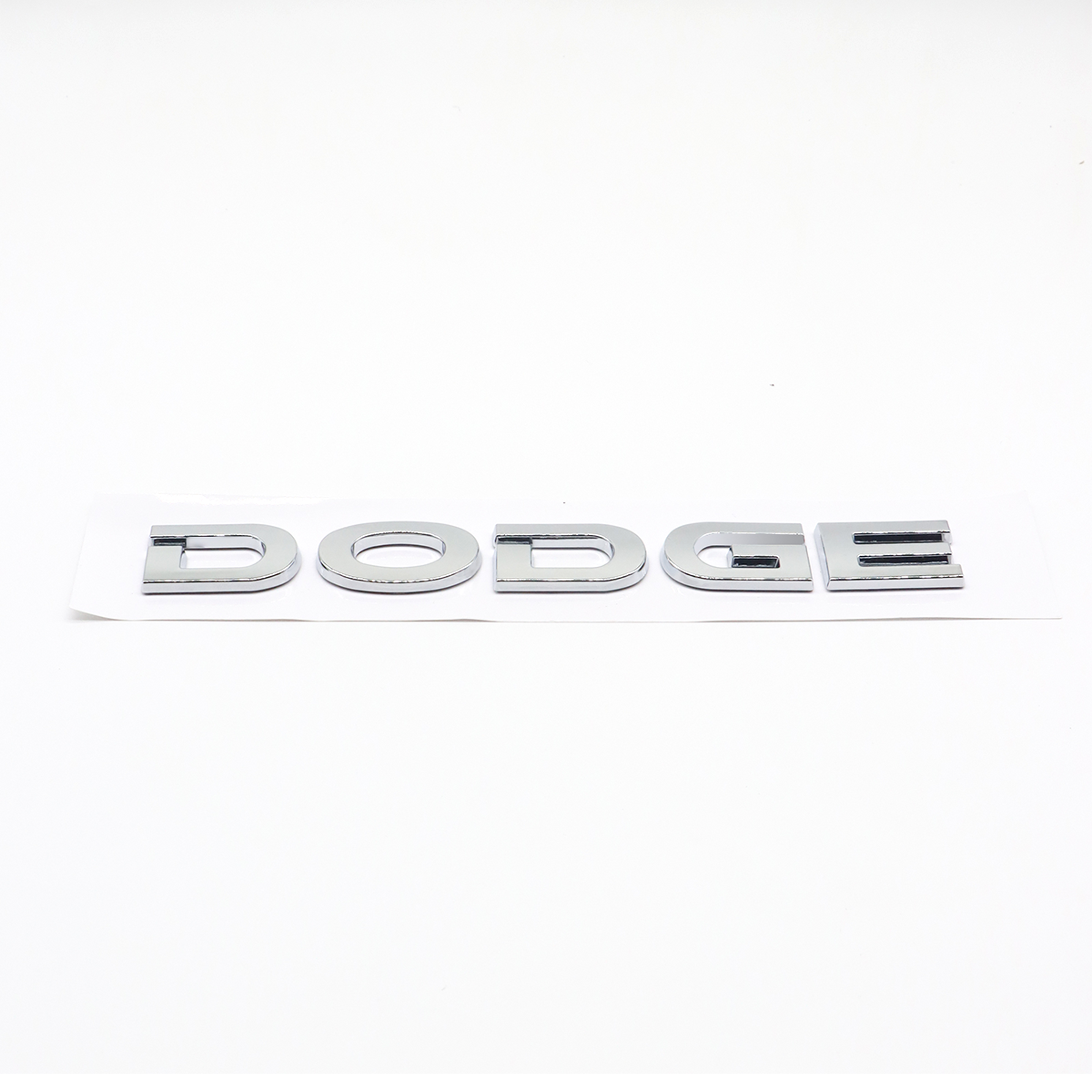 2009-2012 Charger Journey Avenger 300 ABS Tailgate Letter Gloss Chrome Dodge Chrysler Rear Trunk Decal