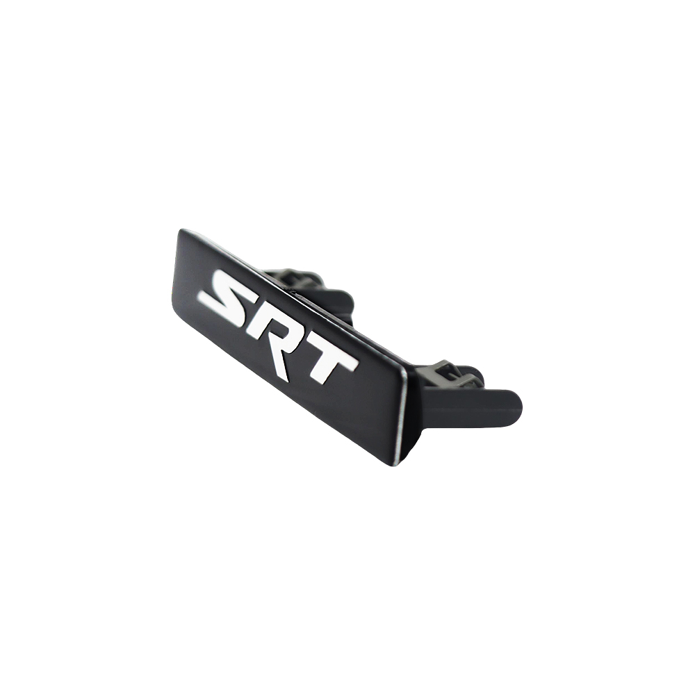 2015-2017 Charger ABS SRT Dash Badge Black Chrome Dodge 68270827AA Decal Nameplate
