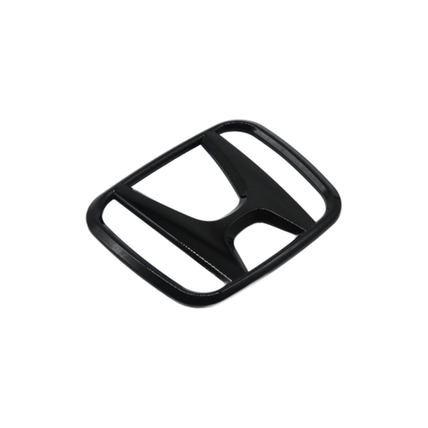 1PC 18-21 Accord 12-21 CRV 16-18 Pilot Plastic Front Grille Emblem Gloss Black Honda 75700-SZW-000