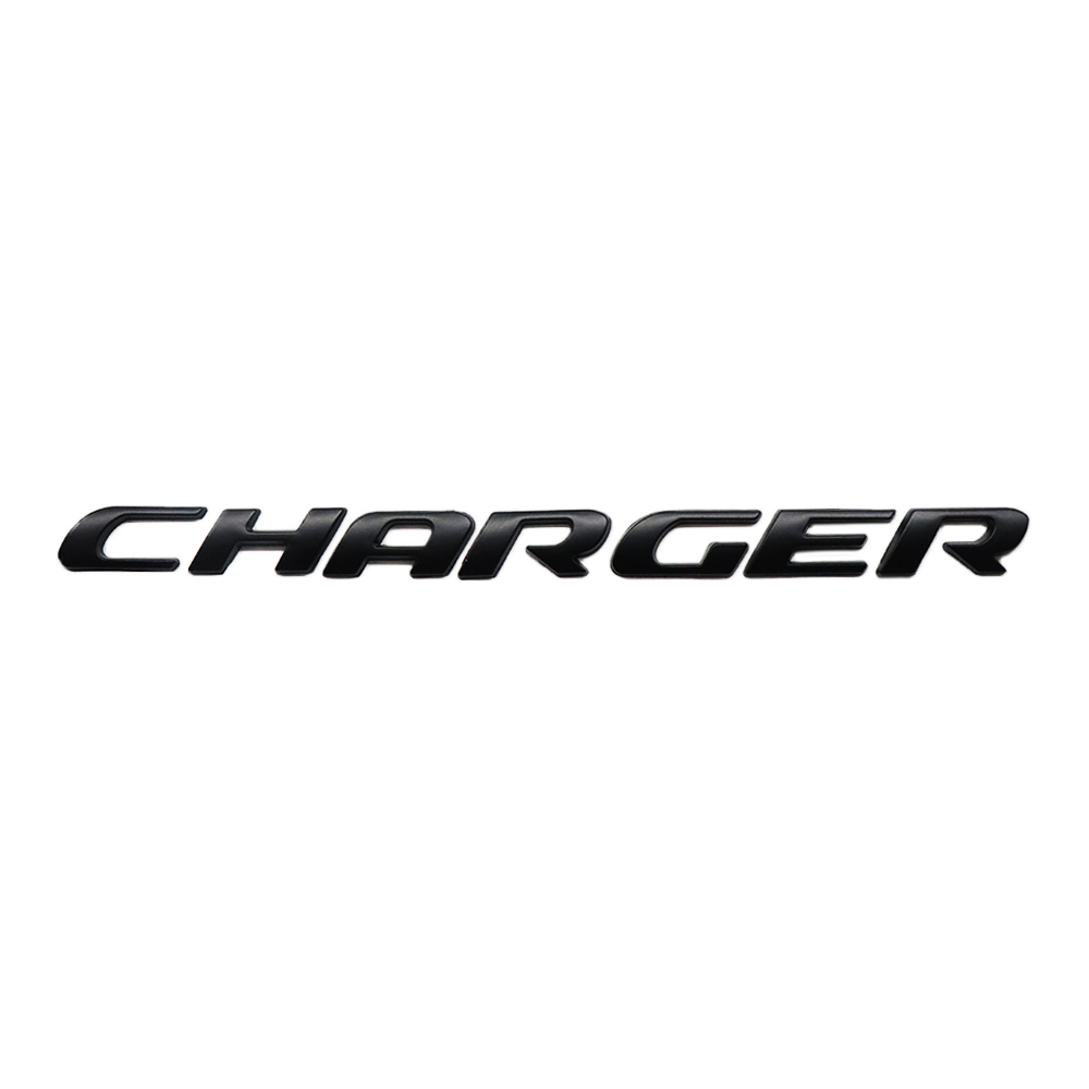 2015-2023 Charger Metal Tailgate Letter Black Dodge Rear Trunk Decal Nameplate