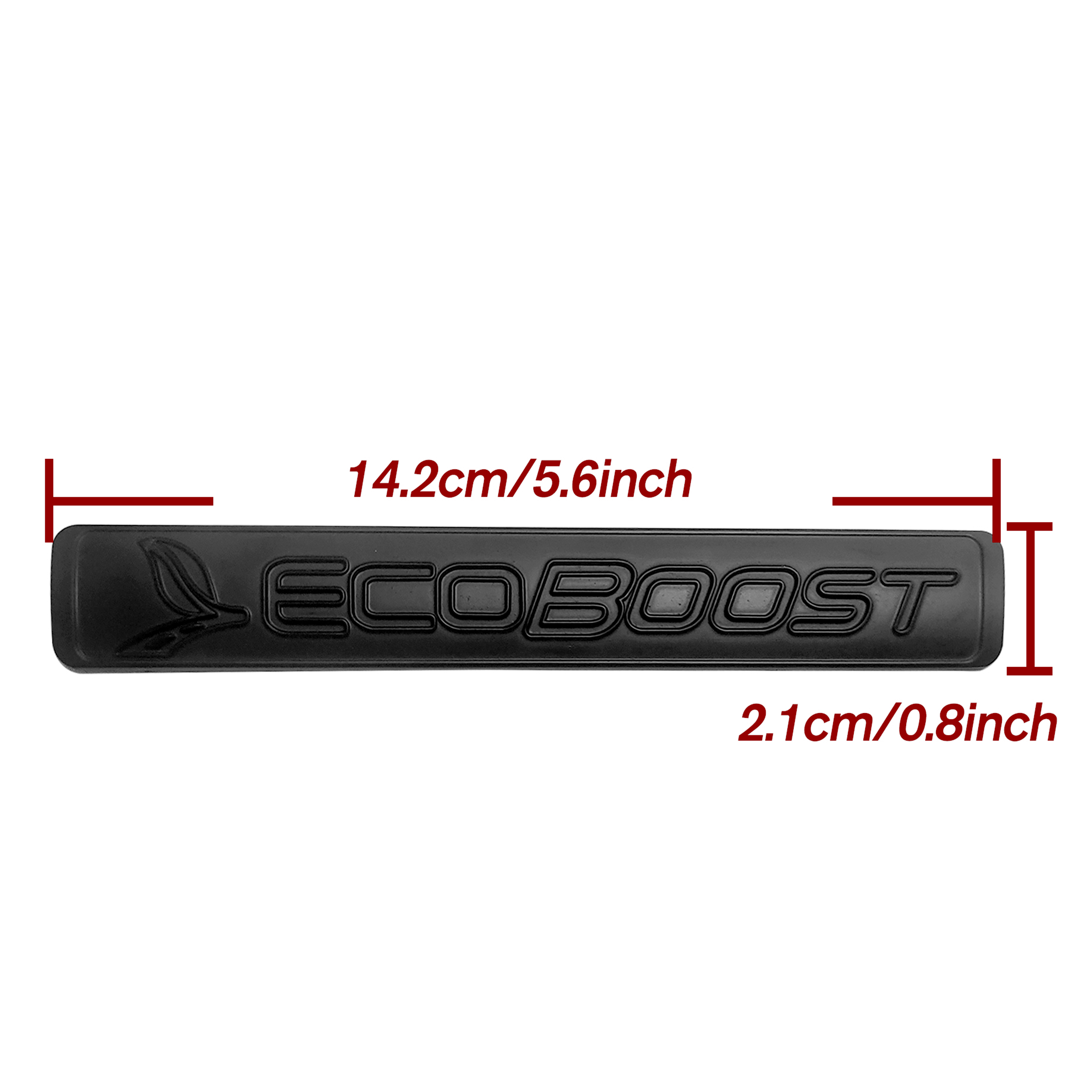 2011-2026 F-150 Mustang Explorer Ranger EcoSport Metal EcoBoost Fender Badge Black Ford Decal Nameplate