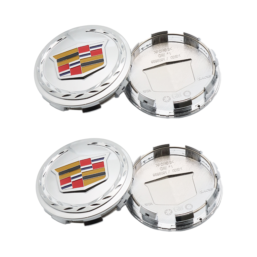 4PCS 2007-2013 Cadillac Escalade ESV EXT Plastic 83mm 3.25in Wheel Center Cap Cadillac