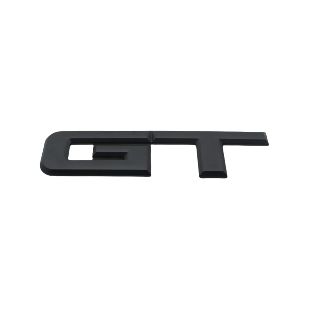 2015-2022 Mustang GT Tailgate Badge ABS Matte Black Ford 3D Rear Trunk Sticker Decal Nameplate